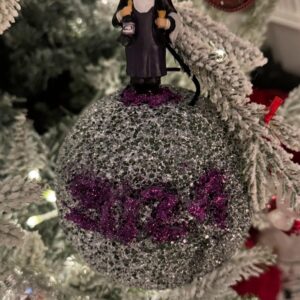 7"x8” New Years 2024 Ornament Sphere