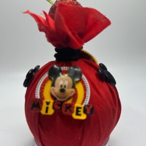 Mickey Mouse red cov. 4” sphere